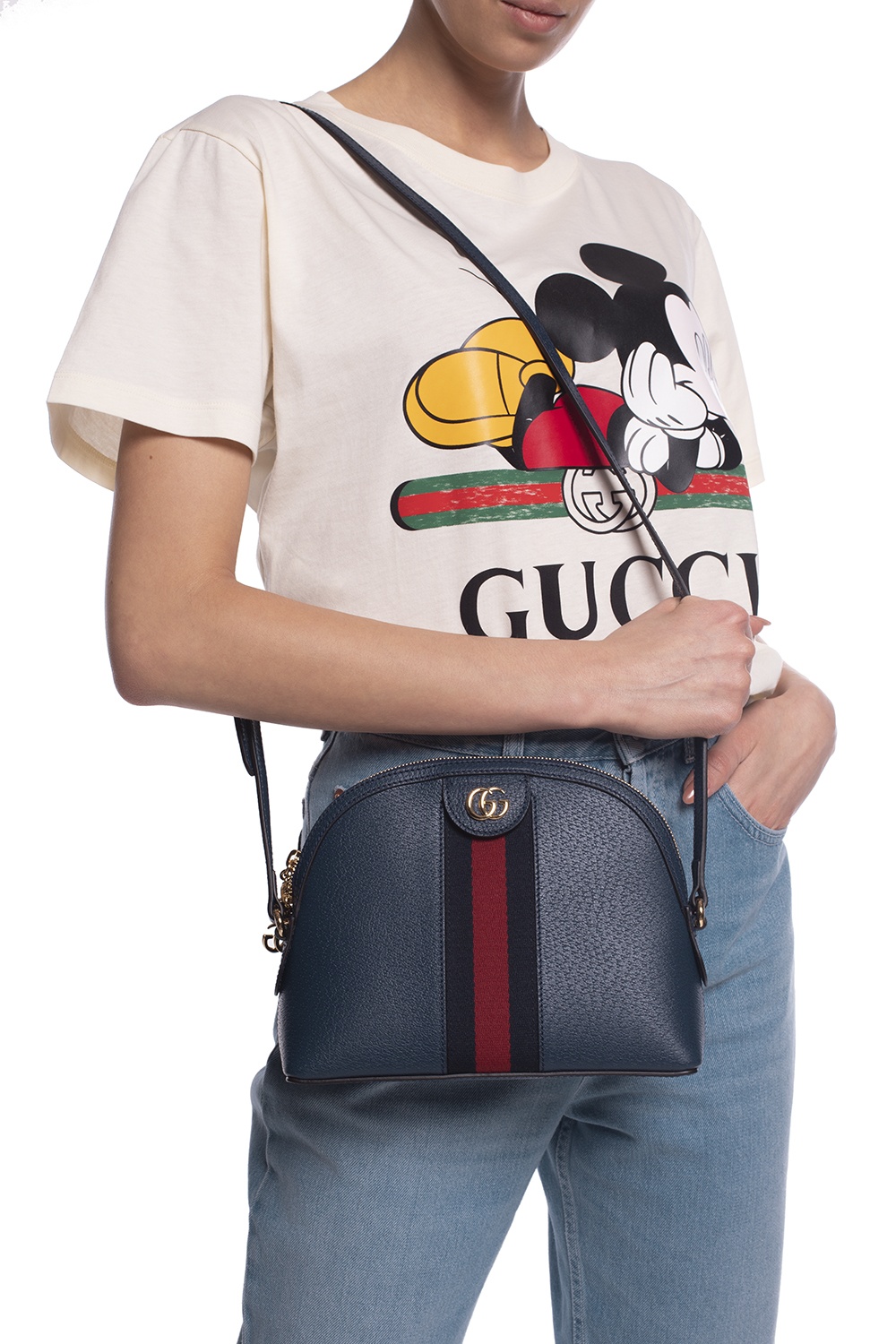 Gucci ophidia navy on sale